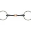 Shires Copper Lozenge Sweet Iron Snaffle Bit -Equestrian Product Store 510