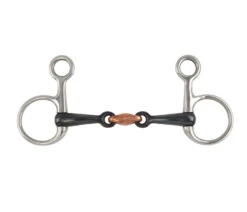 Shires Hanging Cheek Sweet Iron Snaffle Bit