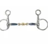 Shires Blue Sweet Iron Hanging Cheek With Lozenge Bit -Equestrian Product Store 6359 5
