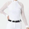 EGO7 Florentine ML Shirt CLOSEOUT -Equestrian Product Store Ego7FlorentineLSWhite
