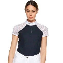 EGO7 Florentine ML Shirt CLOSEOUT 7 EGO7 Florentine ML Shirt CLOSEOUT -Equestrian Product Store Ego7FlorentineSSNavy