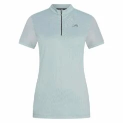 Euro-Star Half Zip Valentina Short Sleeve Shirt -Equestrian Product Store EuroStarESValentinaLead