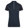Euro-Star Half Zip Valentina Short Sleeve Shirt -Equestrian Product Store EuroStarESValentinablack