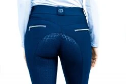 KL Select Gabrielle Breech -Equestrian Product Store KLSelectNavy Breech BlackBack