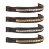 Large Padded Clincher Browbands -Equestrian Product Store NunnFinerClincherBrowband