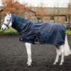 Horseware Rambo® Mack In A Sack (No Fill) CLEARANCE 2 Horseware Rambo® Mack In A Sack (No Fill) CLEARANCE -Equestrian Product Store Rambo Mack in a Sack Navy Burgundy side view