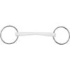 Sprenger Duo Loose Ring Bit - Plastic White -Equestrian Product Store SprengerDuoLooseRing
