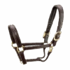 Walsh Signature Padded Halter -Equestrian Product Store WalshSIGNATURE HALTER BRWN BRWN