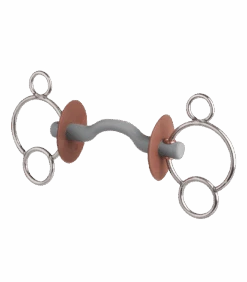 Beris 2 Ring With Tongue Port Bar Bit