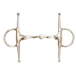 Stainless Steel Slow Twist Eggbutt Full Cheek