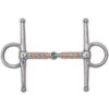 Copper And Stainless Steel Roller Snaffle Full Cheek -Equestrian Product Store cnt15