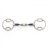 Blue Steel Loop Ring Jointed Oval Mouth Gag 2 Blue Steel Loop Ring Jointed Oval Mouth Gag -Equestrian Product Store cnt49