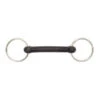 Stainless Steel Rubber Dog Bone Loose Ring Bit -Equestrian Product Store cnt63