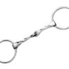 Stainless Steel Slow Twist Jointed Loose Ring -Equestrian Product Store cnt65
