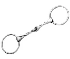 Stainless Steel Slow Twist Jointed Loose Ring