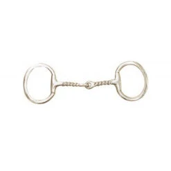 Stainless Steel Corkscrew Eggbutt With Flat Rings