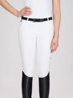 Equiline Women's Ash X-Grip Knee Patch Breech -Equestrian Product Store eq4