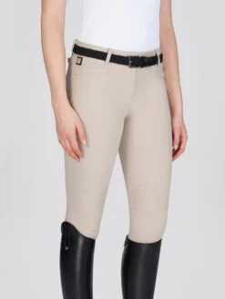 Equiline Women's Ash X-Grip Knee Patch Breech -Equestrian Product Store eq5