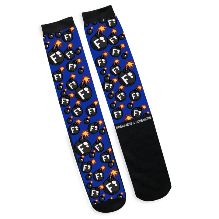 Dreamers & Schemers Original Boot Socks 4 Dreamers & Schemers Original Boot Socks - Image 2
