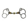Jump'In German 3 Ring Bit With Rollers -Equestrian Product Store jumpin23