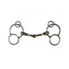 Jump'In Copper Twisted 3 Ring Gag -Equestrian Product Store jumpin24