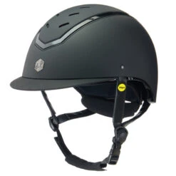 Charles Owen Kylo Riding Helmet -Equestrian Product Store kylo black matte 2