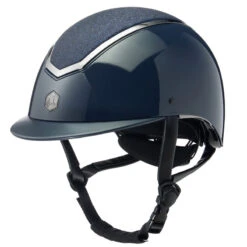 Charles Owen Kylo Riding Helmet -Equestrian Product Store kylo navy gloss
