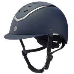 Charles Owen Kylo Riding Helmet -Equestrian Product Store kylo navy matte
