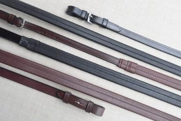 Red Barn Rubber Reins 3 Red Barn Rubber Reins