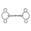 Stübben Steeltec 2-in-1 3-Ring Gag -Equestrian Product Store stu2283SteeltecBit600x652