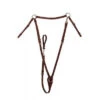 Tory Leather 5/8" Bridle Leather Flat Hunt Breastplate